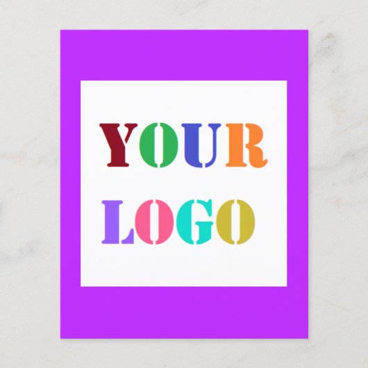 Aangepaste QR-code Zakelijk logo Promotionele Flye Flyer (Voorkant)