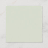 Aangepaste QR-code zakelijke naam sjabloon (Achterkant)
