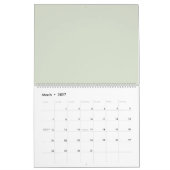 Aangepaste QR-code zakelijke naam sjabloon Kalender (Mar 2027)