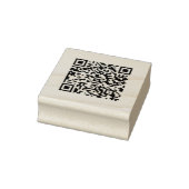 Aangepaste QR-Code zakelijke rubberstempel Rubberstempel (Stempel)