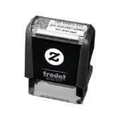 Aangepaste QR-codenaam Aangepaste tekst Adresstemp Zelfinktende Stempel (Product)