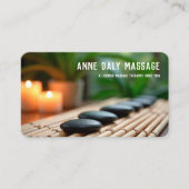 Aangepaste QR Massage Spa Visitekaartje (Voorkant)