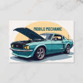 Aangepaste QR mobiele monteur Visitekaartje (Voorkant)