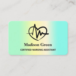 Aangepaste QR Nursing CNA Visitekaartje