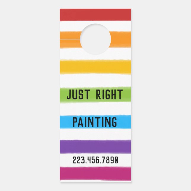 Aangepaste QR-schilder (Voorkant)