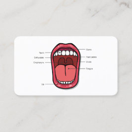 Aangepaste QR-spraaktherapeut Visitekaartje