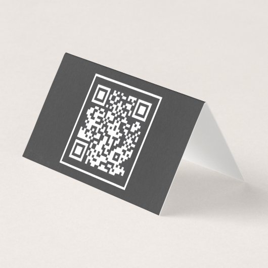 Aangepaste QR Visitekaartjes (Voorkant)