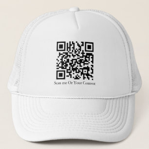 Aangepaste QR – Voeg uw QR & inhoud toe Trucker Pet