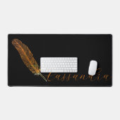 Aangepaste Quill Pen Bureaumat (Keyboard & Muis)