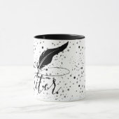 Aangepaste quill pen mok (Midden)