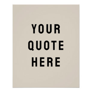 Aangepaste Quote Banner Personaliseer uw Quote Muu Perfect Poster