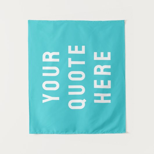 Aangepaste quote banner persoonlijk uw quote muur wandkleed (Voorkant)