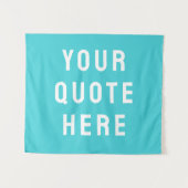 Aangepaste quote banner persoonlijk uw quote muur wandkleed (Voorkant (horizontaal))
