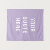 Aangepaste Quote Banner Persoonlijke Muur Nursery Wandkleed (Voorkant (horizontaal))