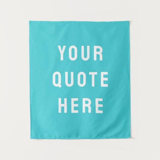 Aangepaste Quote Banner Persoonlijke Quote Muur Wandkleed (Voorkant)
