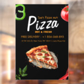 Aangepaste raamfolie voor pizzatent raamsticker (Vel 2)