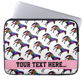 Aangepaste Racehorse laptophoes Laptop Sleeve
