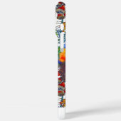 Aangepaste Rainbow Loriket Botanische tuin Case-Mate iPhone Case (Achterkant / Links)