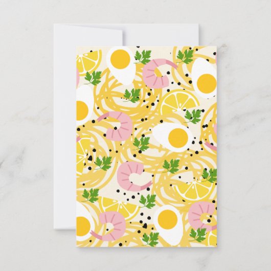 Aangepaste Ramen Notecards Bedankkaart (Achterkant)