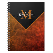 Aangepaste rawhide notitieboek (Voorkant)