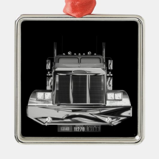 Aangepaste Rear-Uitzicht Mirror Truck Ornament (Voorkant)