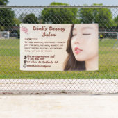 Aangepaste reclame voor Aziatisch schoonheidscapsa Spandoek (Insitu)