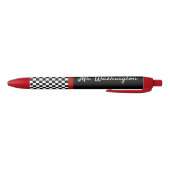 Aangepaste Red Black Teacher's Schrijven Pen Gift (Bodem)