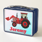 Aangepaste Red Boerderij Tractor (Achterkant)