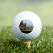 Aangepaste "Red Rocks" golfballen met landschapspr (Insitu Shirt)
