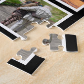 Aangepaste reeks 11 Foto Aangepast collage Legpuzzel (Zijkant)