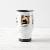 Aangepaste reeks 3 Foto Aangepast collage Reisbeker (Center)