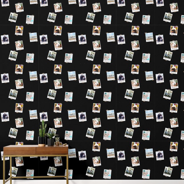 Aangepaste reeks 6 Foto Aangepast collage Behang (Hal)