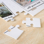 Aangepaste reeks 6 Foto Aangepast collage Legpuzzel (Zijkant)