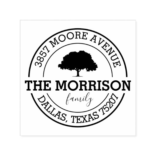 Aangepaste reeks - structuur | Naam, retouradres Zelfinktende Stempel (Design)