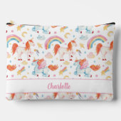 Aangepaste regenbogen en eenhoorns - Groot Etui (Voorkant)