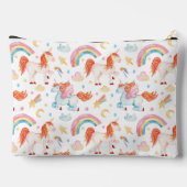 Aangepaste regenbogen en eenhoorns - Groot Etui (Achterkant)