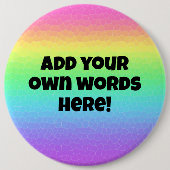 Aangepaste regenboog Button (Voorkant)