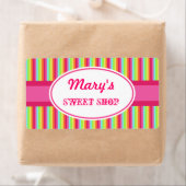 Aangepaste regenbooglabels etiket (Insitu)