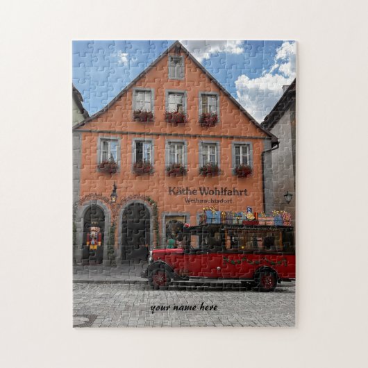 Aangepaste reis-puzzel van Duitsland Legpuzzel (Verticaal)