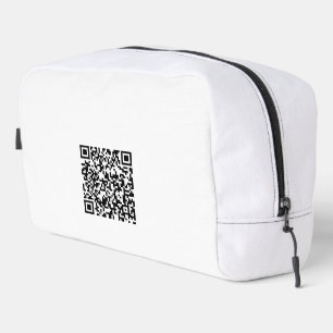 Aangepaste Reis Toilettas met QR-code Toilettasje