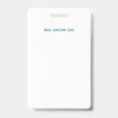 Aangepaste reisgids met foto-naam taalkaart badge (Back)