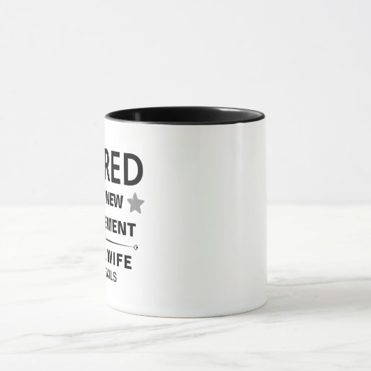 Aangepaste Retirement Mok - Happy Retirement Gift (Midden)