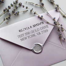 Aangepaste retouradres-stempel | Gepersonaliseerd