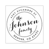 Aangepaste retournering Stempel (Afrduk)