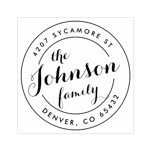 Aangepaste retournering Stempel (Afrduk)