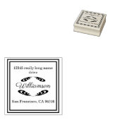 Aangepaste retourpostzegel 	rubberstempel (Gestempeld)