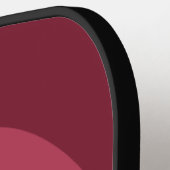 Aangepaste retro-arch pickleball paddle (Links Detail)