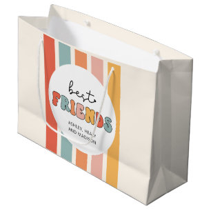 Aangepaste Retro Beste Vrienden BFFs Schattigee Be Groot Cadeauzakje