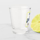 Aangepaste Retro Disco Bachelorette-feest Disco Br Shot Glas (Links)