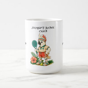 Aangepaste Retro Kaketoe Junior Padel Club Kids  Koffiemok